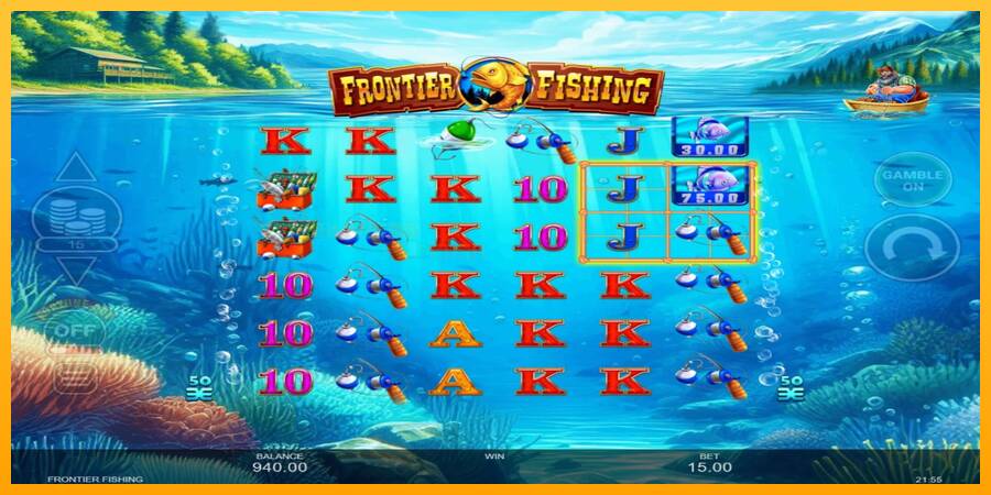 Frontier Fishing игрална машина за пари, снимка 4