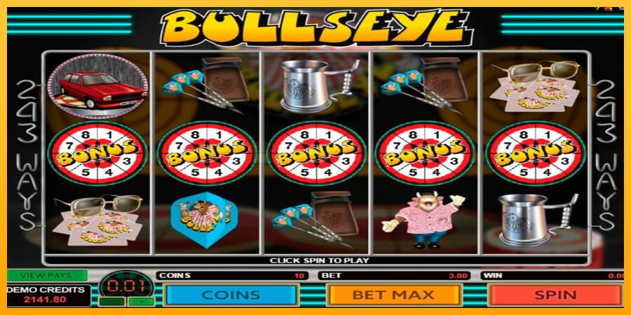 Bullseye игрална машина за пари, снимка 1