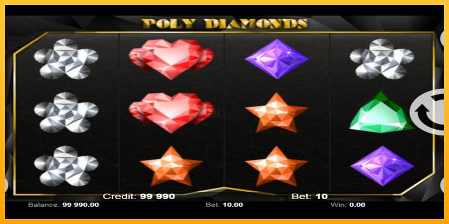 Poly Diamonds игрална машина за пари, снимка 1