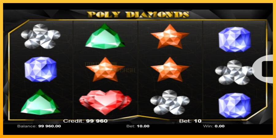 Poly Diamonds игрална машина за пари, снимка 2