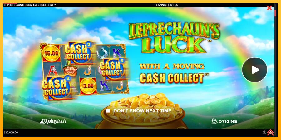 Leprechauns Luck Cash Collect Megaways PowerPlay Jackpot игрална машина за пари, снимка 1