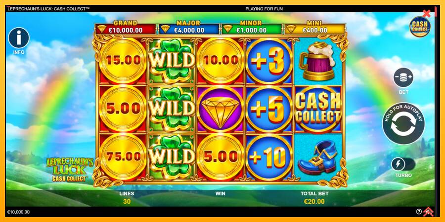 Leprechauns Luck Cash Collect Megaways PowerPlay Jackpot игрална машина за пари, снимка 2