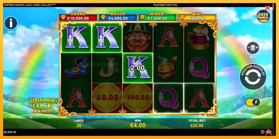 Leprechauns Luck Cash Collect Megaways PowerPlay Jackpot игрална машина за пари, снимка 4