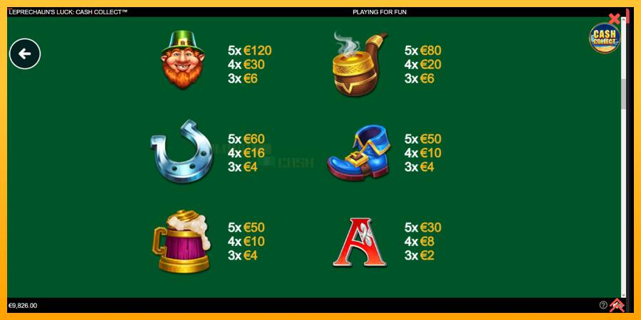 Leprechauns Luck Cash Collect Megaways PowerPlay Jackpot игрална машина за пари, снимка 5