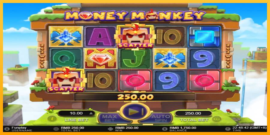 Money Monkey игрална машина за пари, снимка 3