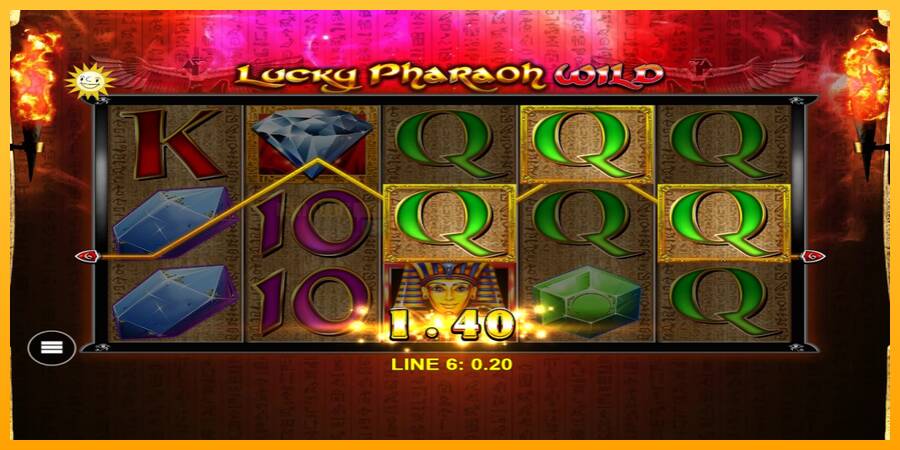 Lucky Pharaoh Wild игрална машина за пари, снимка 3