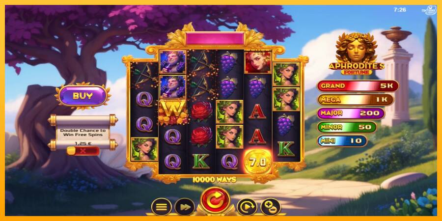 Aphrodites Fortune игрална машина за пари, снимка 2