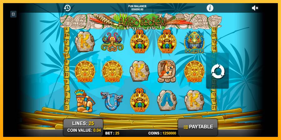 Aztec Secrets игрална машина за пари, снимка 1