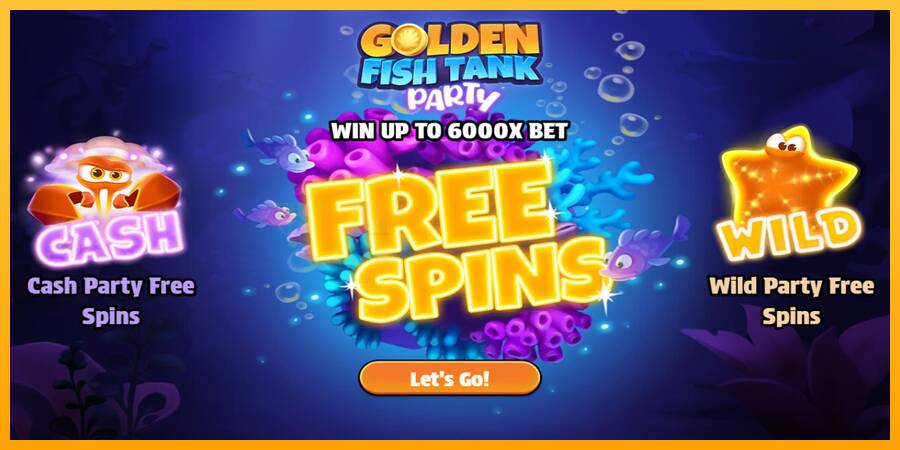 Golden Fish Tank Party игрална машина за пари, снимка 1