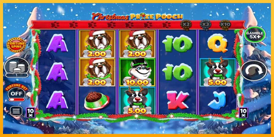 Christmas Prize Pooch игрална машина за пари, снимка 1