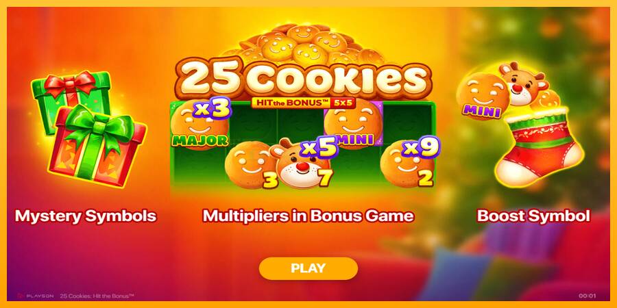 25 Cookies: Hit the Bonus игрална машина за пари, снимка 1