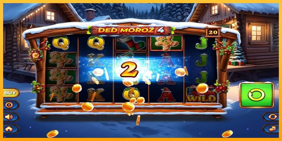 Ded Moroz 4 игрална машина за пари, снимка 3