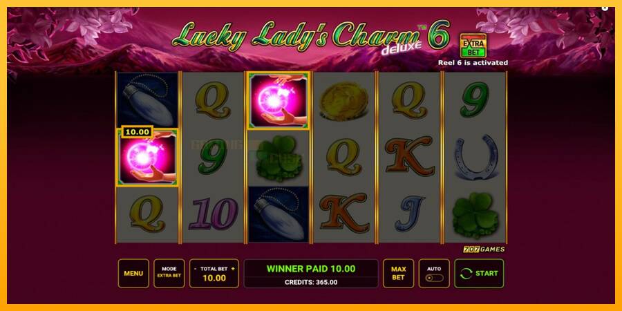 Lucky Ladys Charm Deluxe 6 игрална машина за пари, снимка 4