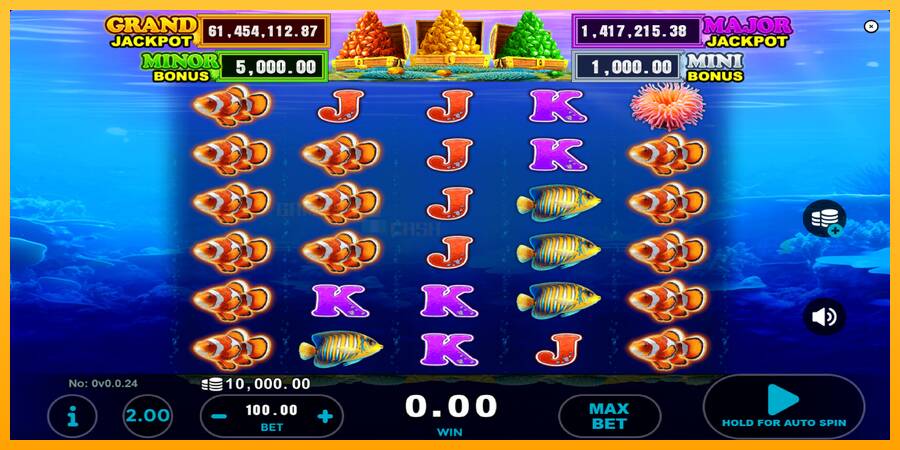 Clown Fish Treasure игрална машина за пари, снимка 1