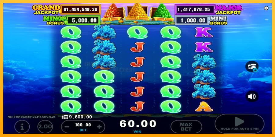 Clown Fish Treasure игрална машина за пари, снимка 2