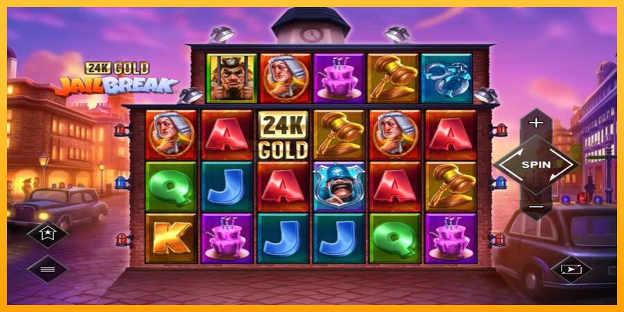 24K Gold JailBreak игрална машина за пари, снимка 1