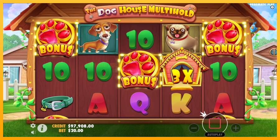 The Dog House Multihold игрална машина за пари, снимка 3