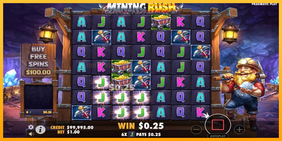 Mining Rush игрална машина за пари, снимка 3