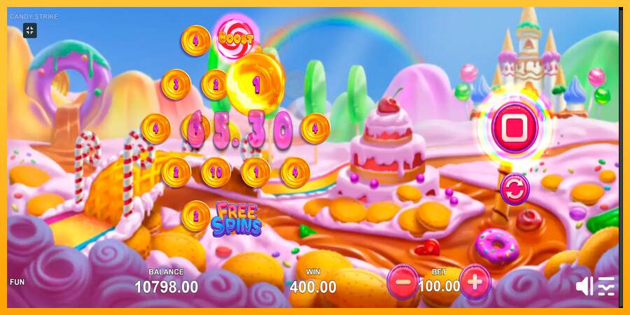 Candy Strike игрална машина за пари, снимка 3