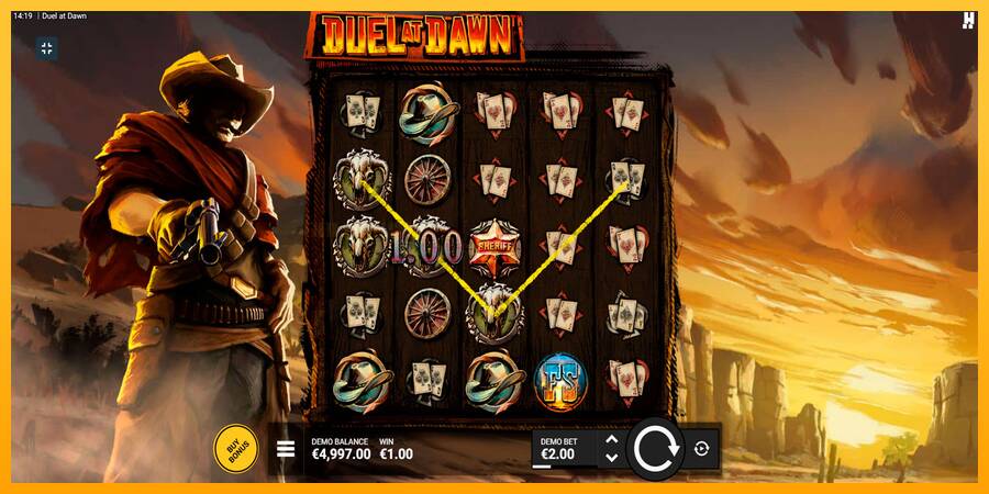 Duel at Dawn игрална машина за пари, снимка 2