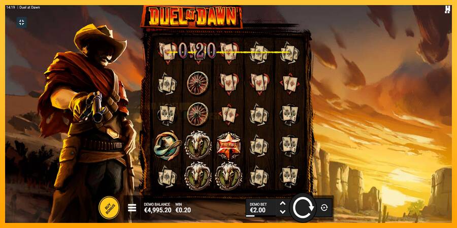 Duel at Dawn игрална машина за пари, снимка 3