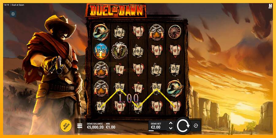 Duel at Dawn игрална машина за пари, снимка 5