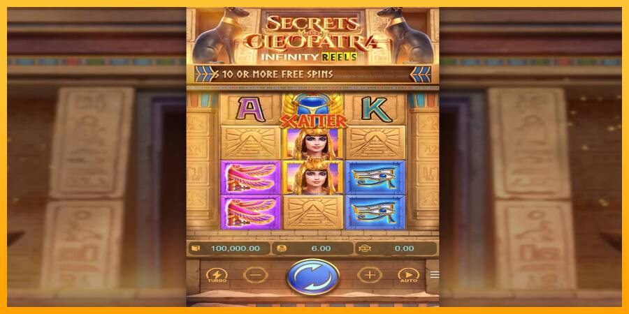 Secrets of Cleopatra игрална машина за пари, снимка 1