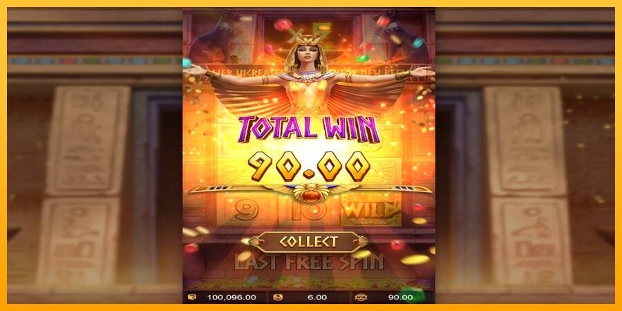 Secrets of Cleopatra игрална машина за пари, снимка 5