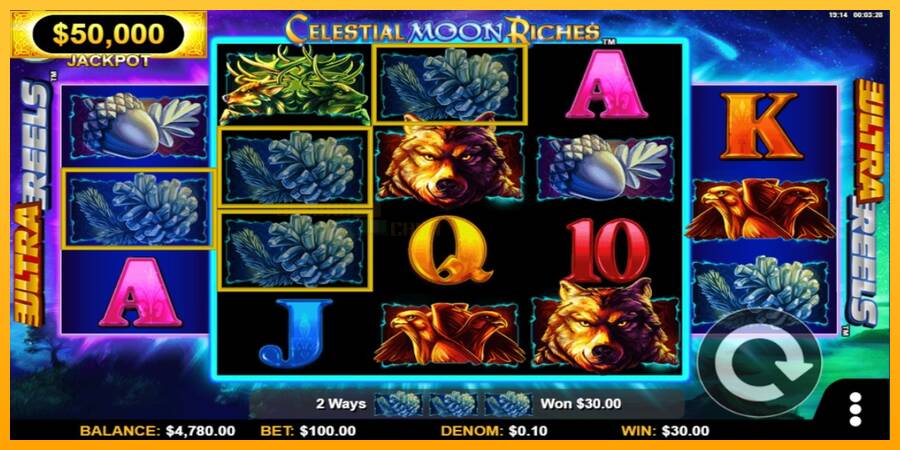 Celestial Moon Riches игрална машина за пари, снимка 4