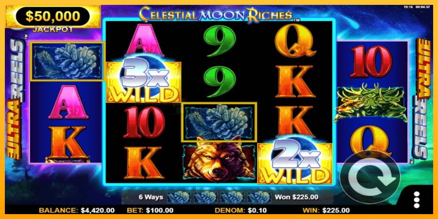 Celestial Moon Riches игрална машина за пари, снимка 5