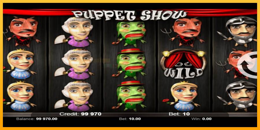 Puppet Show игрална машина за пари, снимка 2