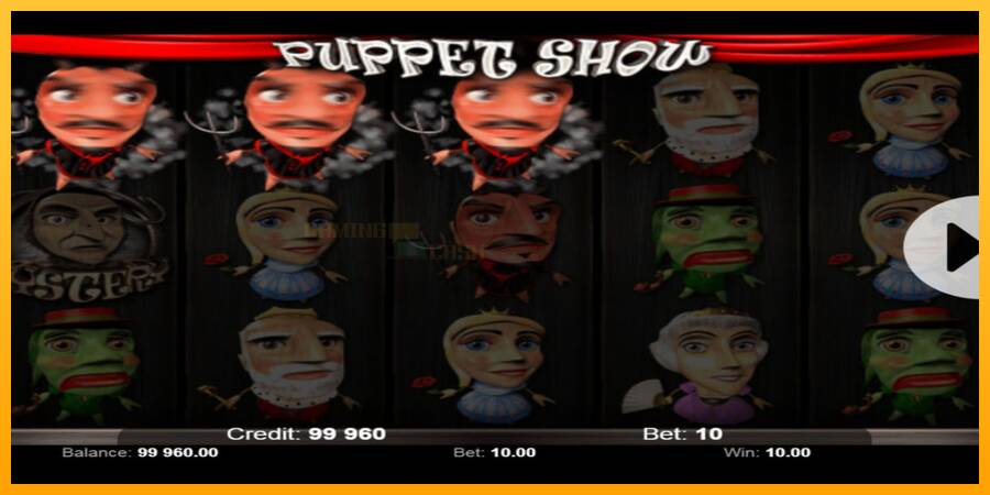 Puppet Show игрална машина за пари, снимка 3