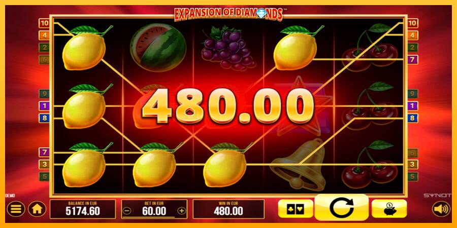 Expansion of Diamonds игрална машина за пари, снимка 5