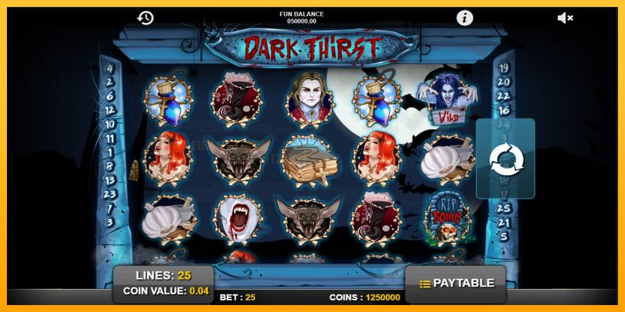 Dark Thirst игрална машина за пари, снимка 1