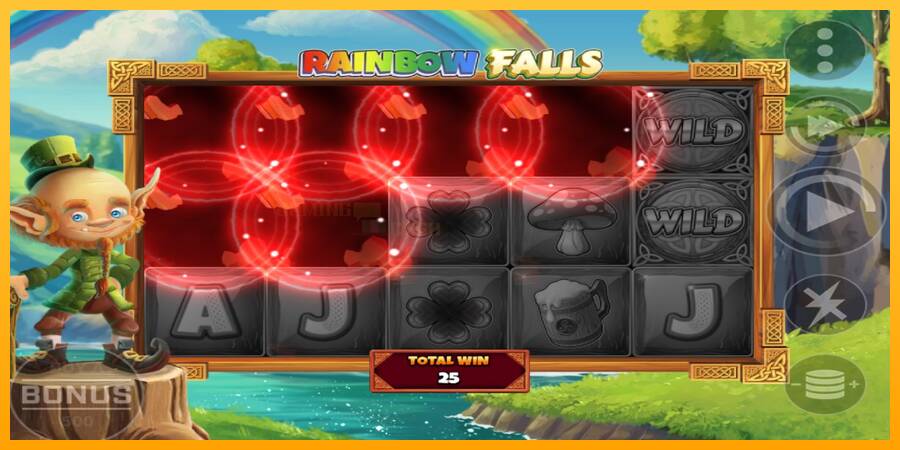 Rainbow Falls игрална машина за пари, снимка 2