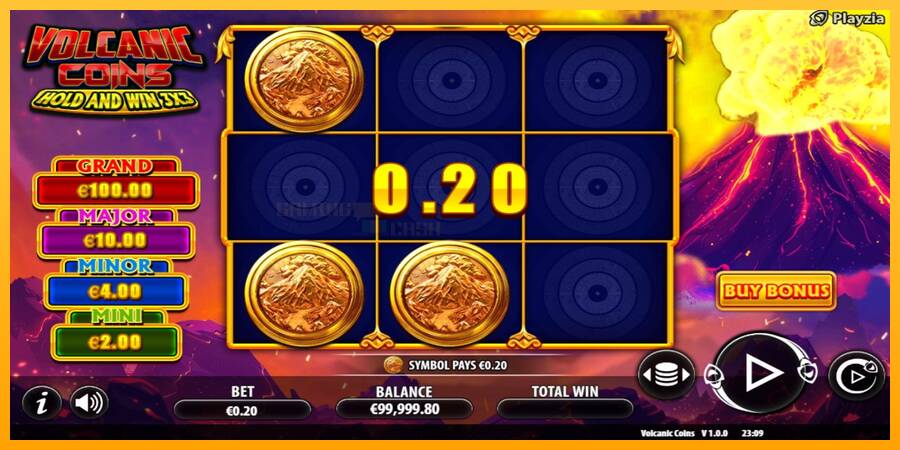 Volcanic Coins игрална машина за пари, снимка 3