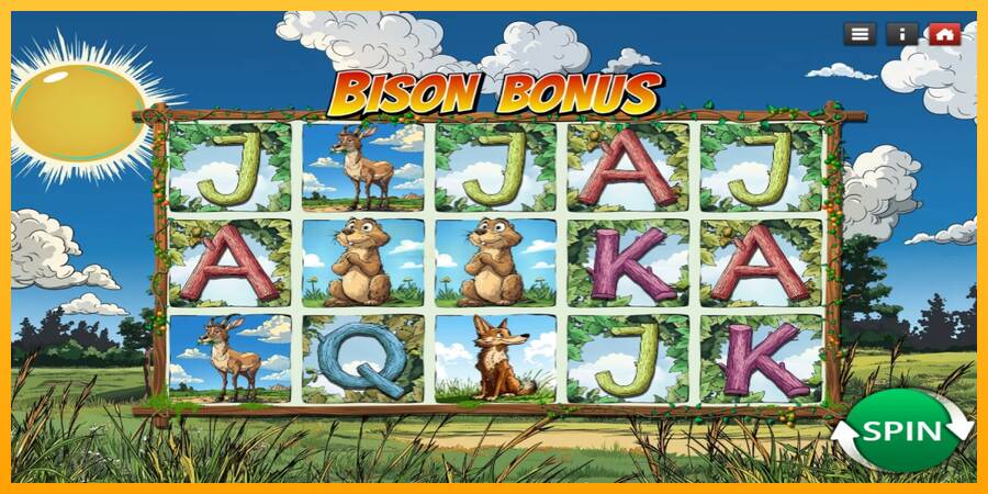 Bison Bonus игрална машина за пари, снимка 1