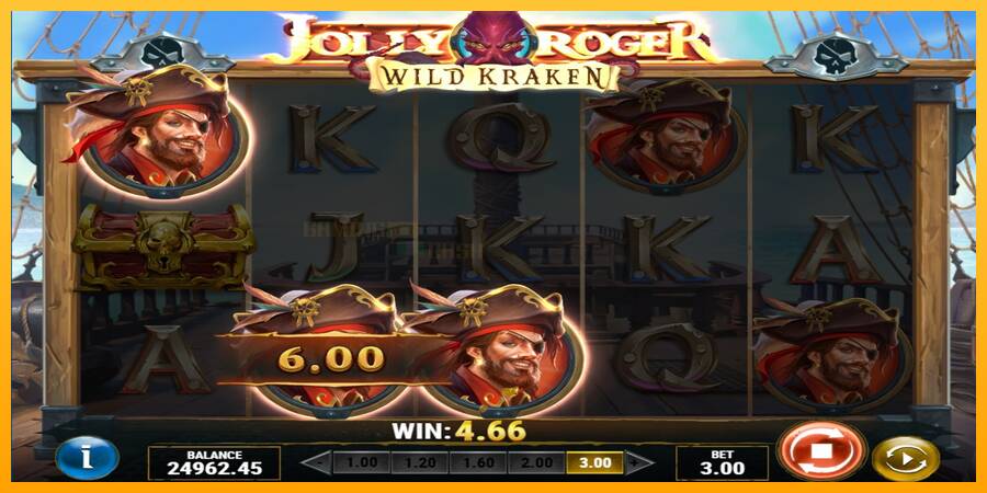 Jolly Roger Wild Kraken игрална машина за пари, снимка 4