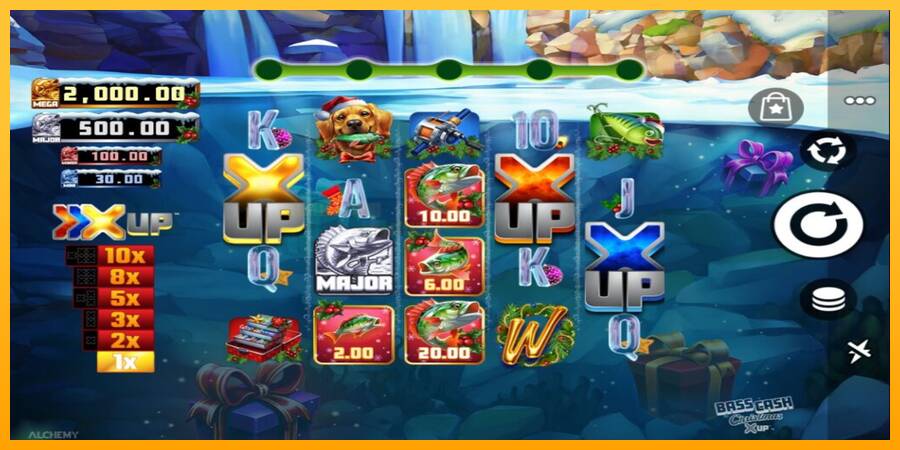 Bass Cash Christmas X UP игрална машина за пари, снимка 1