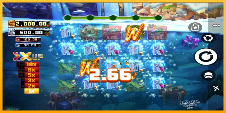 Bass Cash Christmas X UP игрална машина за пари, снимка 3