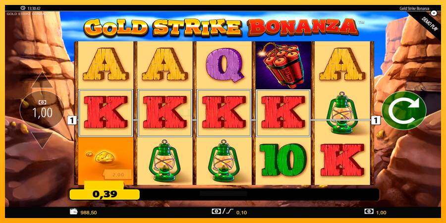 Gold Strike Bonanza игрална машина за пари, снимка 4