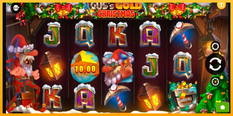 Guss Gold Christmas игрална машина за пари, снимка 1