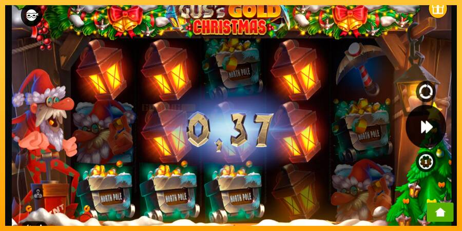 Guss Gold Christmas игрална машина за пари, снимка 3