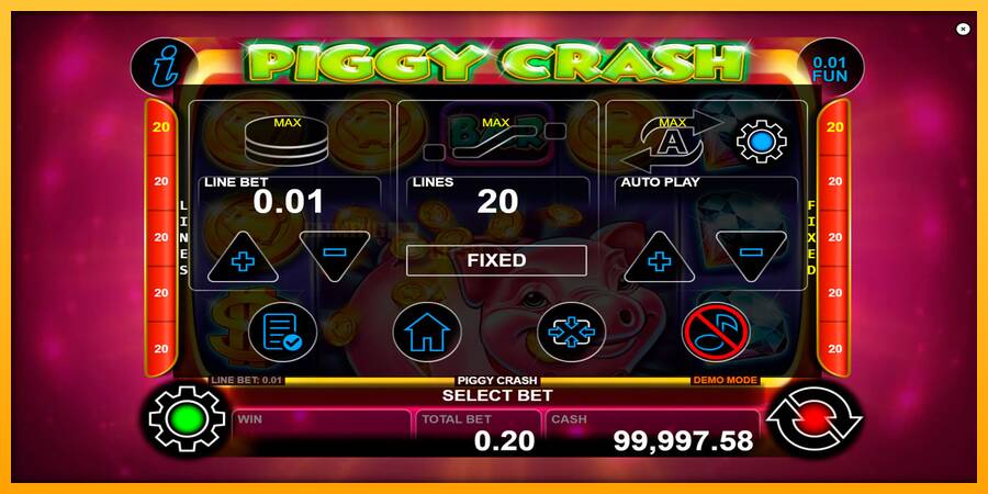 Piggy Crash игрална машина за пари, снимка 5