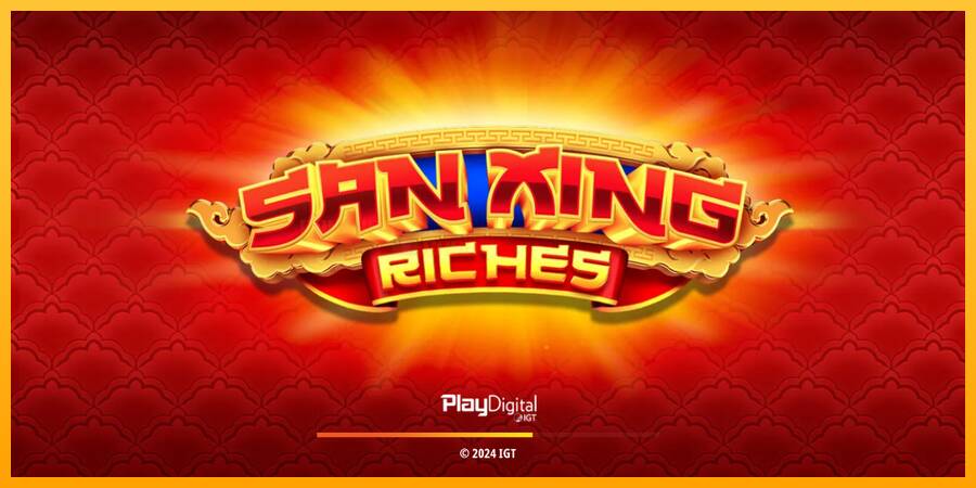 San Xing Riches игрална машина за пари, снимка 1