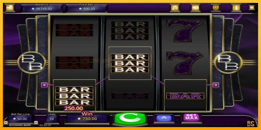 Booming Bars игрална машина за пари, снимка 4