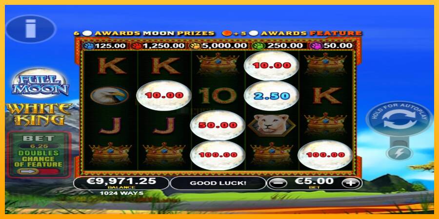 Full Moon: White King PowerPlay Jackpot игрална машина за пари, снимка 3