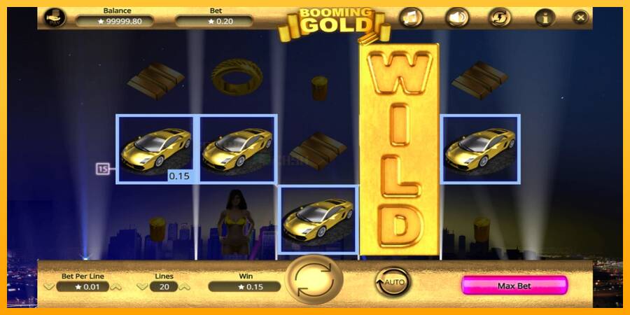 Booming Gold игрална машина за пари, снимка 2