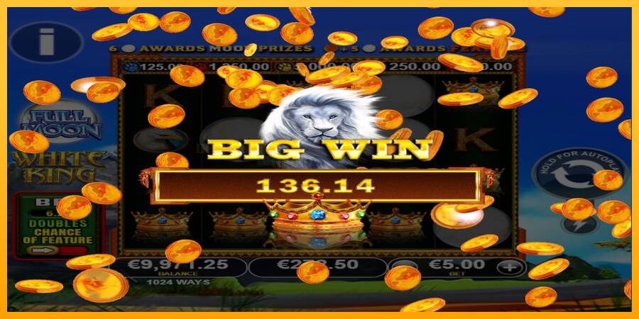 Full Moon: White King PowerPlay Jackpot игрална машина за пари, снимка 4