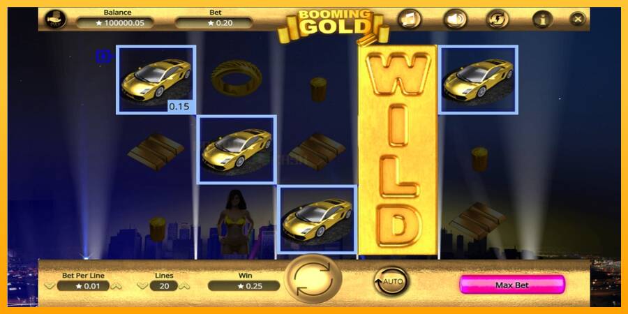 Booming Gold игрална машина за пари, снимка 3